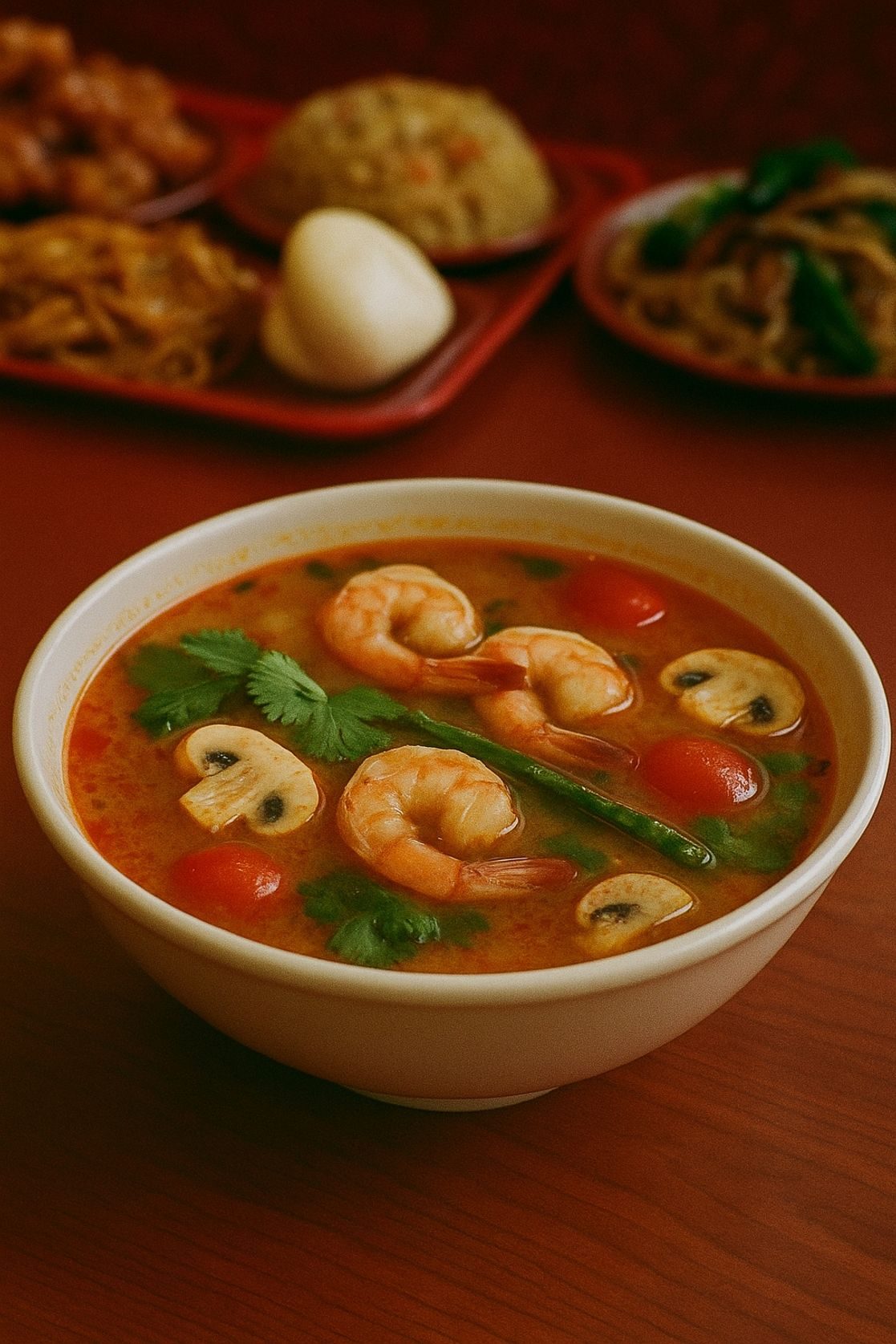 Tom Yum Soup.